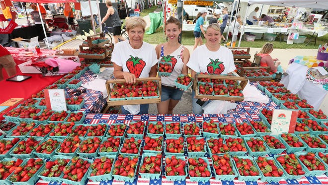 The Strawberry Festival is happening June 22 and 23 in downtown Cedarburg.