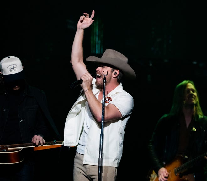 After opening for Blake Shelton at Fiserv Forum in February, Dustin Lynch will be back in the Milwaukee area to headline night two of the Country in the Burg festival in Cedarburg Aug. 23 and 24.
