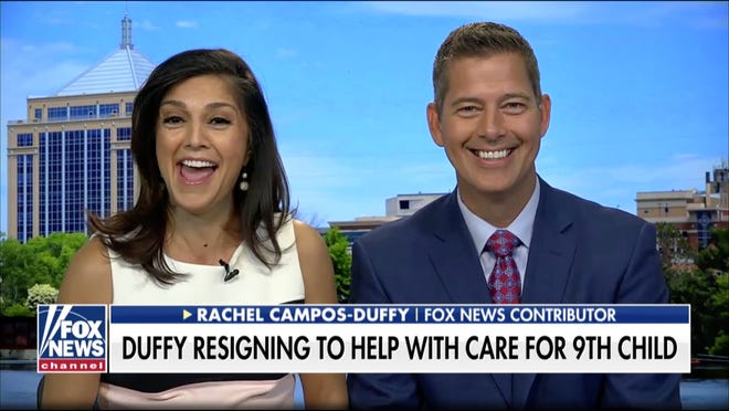 Former Wisconsin congressman Sean Duffy and his wife Rachel Campos-Duffy, a political TV personality, both appeared on MTV's "The Real World" in the 1990s.