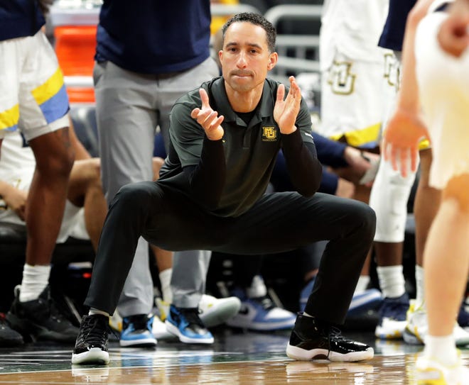 Marquette's Shaka Smart was an assistant coach at Florida under Billy Donovan in the 2008-09 season.